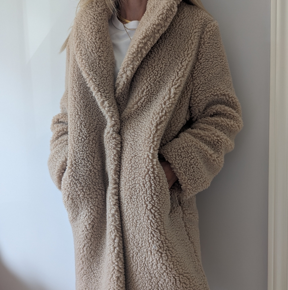 Wilfred Free Plush Teddy Jacket